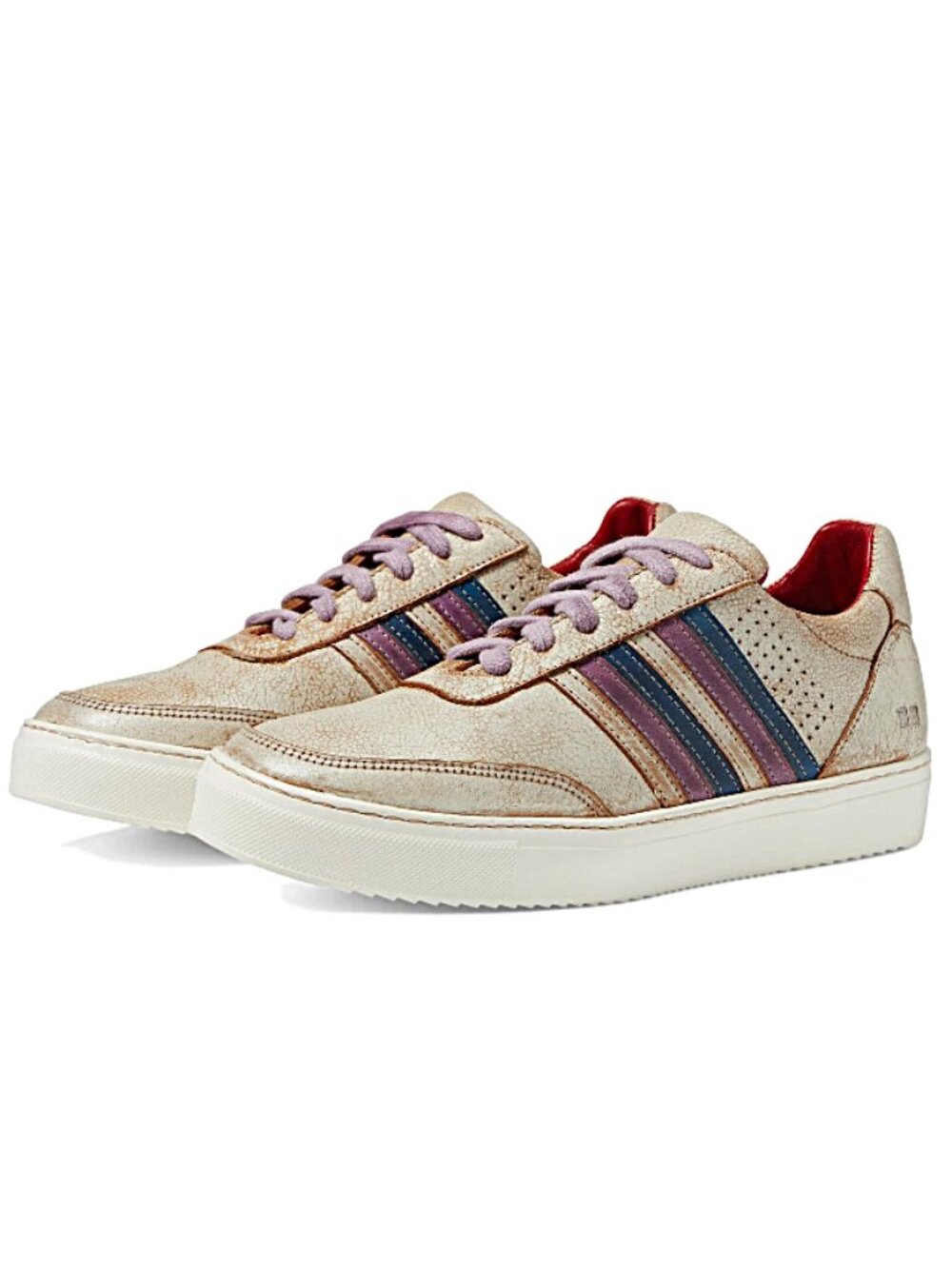 BED/STU Made In Mexico Leather Carrington Sneakers Black Multi